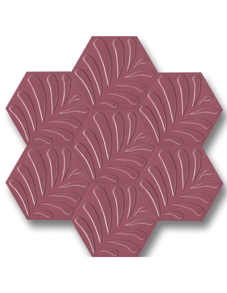 Altıgen Seramik Çini Karo 15x17 -14,   Hexagon Ceramic, Hexagon Tile. Mozaik Seramik, Mozaic Tile, Altıgen Çini Karo,